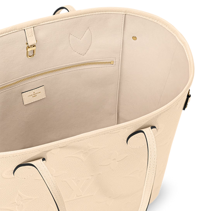 Never Full MM Monogram Empreinte Leather