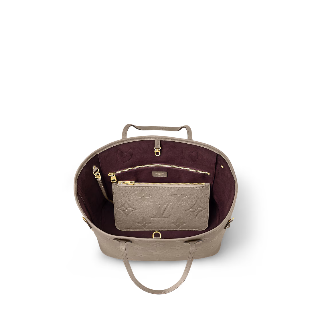 Never Full MM Monogram Empreinte Leather